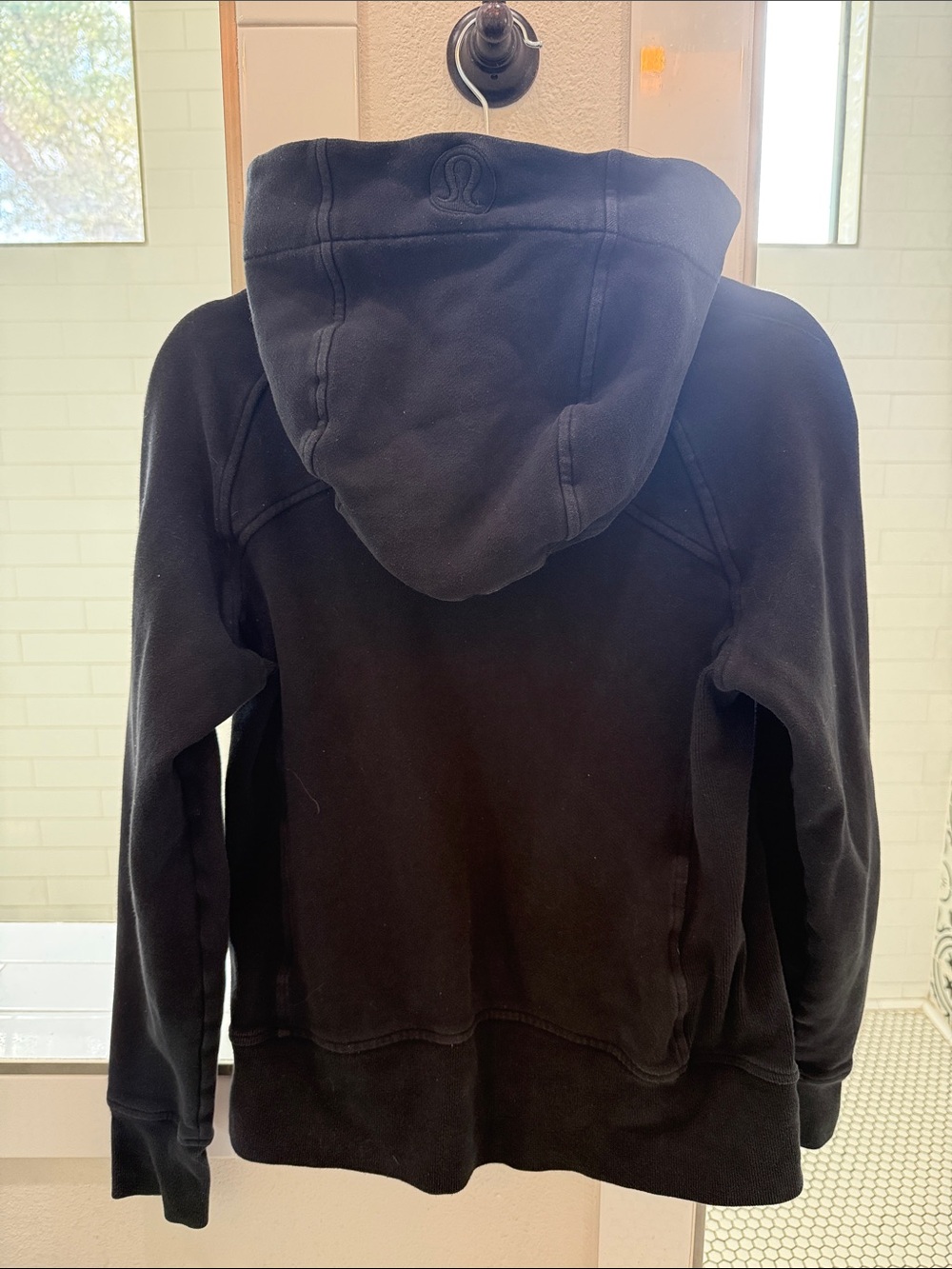 lululemon athletica Black Hooded Utility Jacket